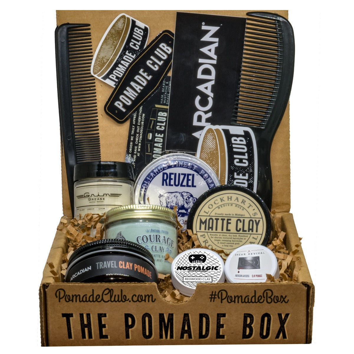 Pomade Box Clays