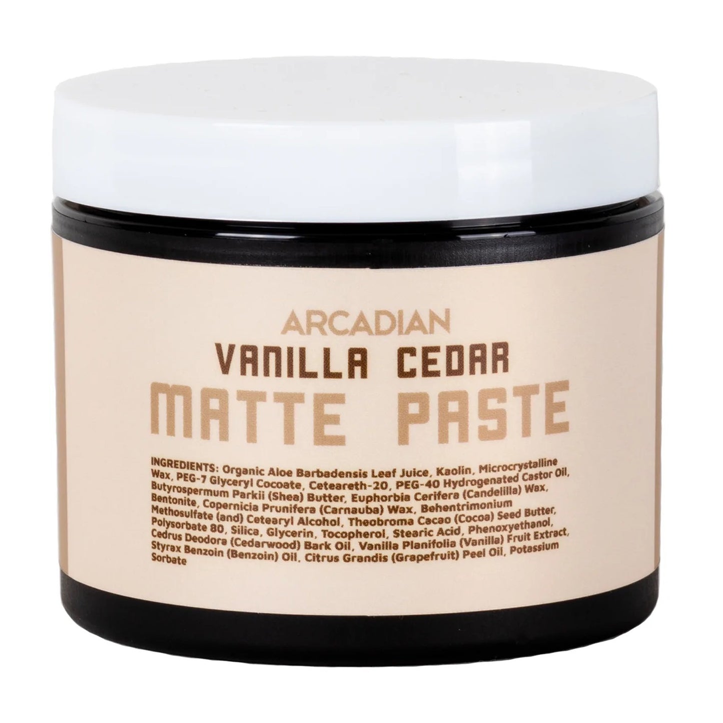 Arcadian Matte Paste - Vanilla Cedar