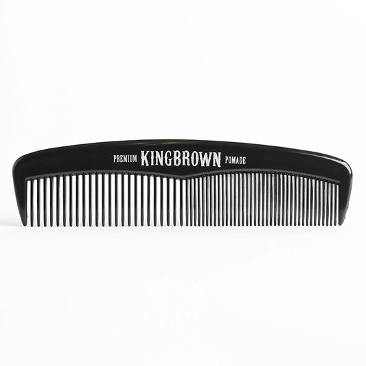 King Brown Black Pocket Comb 5"