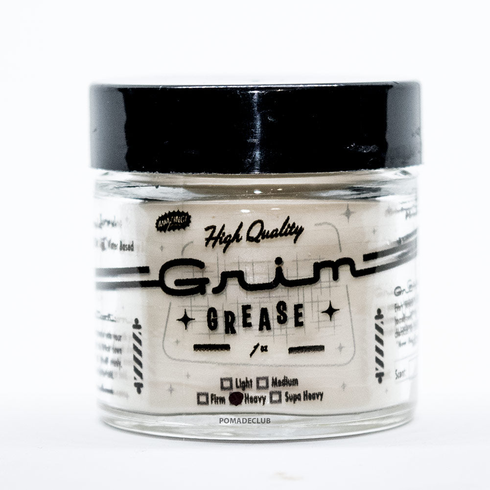 Grim Grease Water Based Pomade Heavy Hold 1oz
