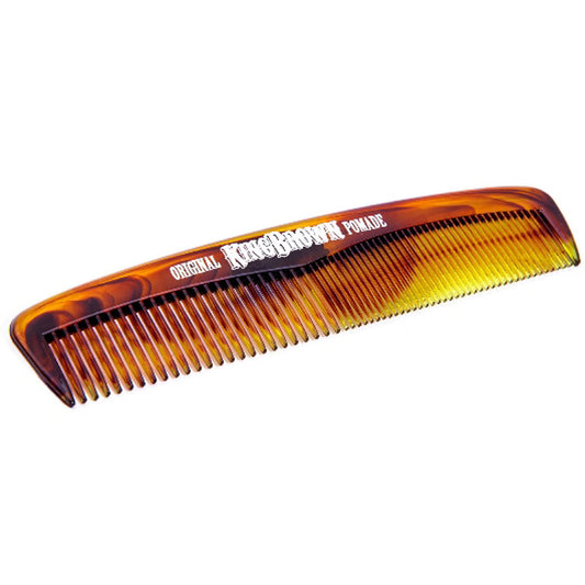 King Brown Tortoise Pocket Comb 5"