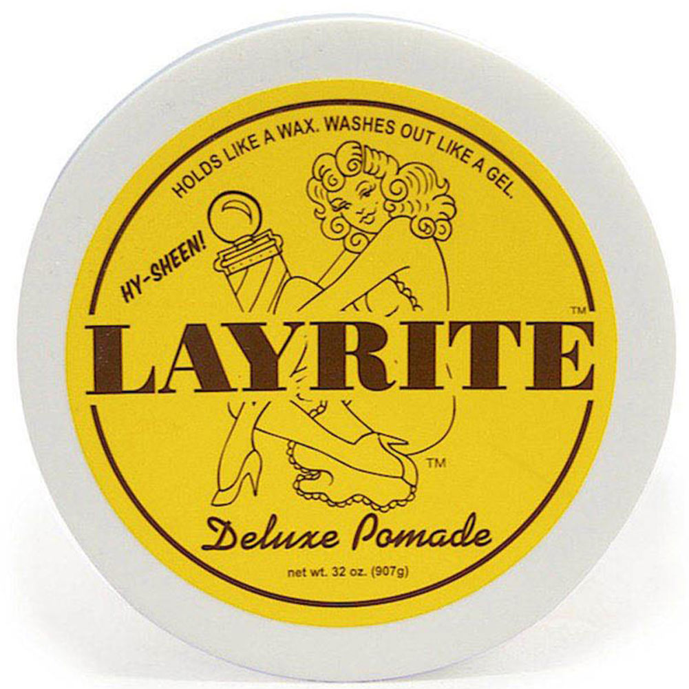 Layrite Deluxe Original Water Based Pomade 32oz pomade club 2