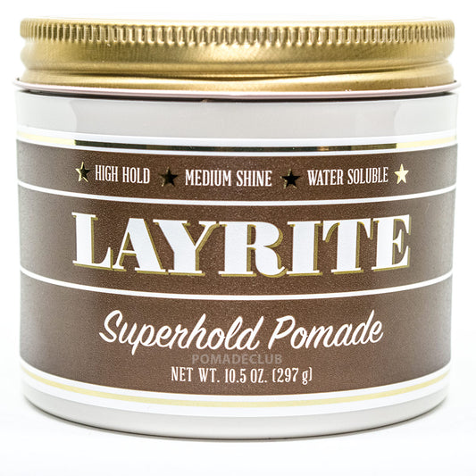 Layrite Super Hold Water Based Pomade 10.5oz