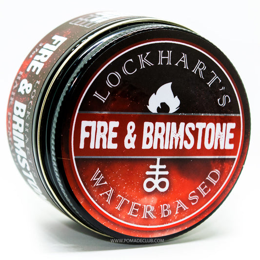 Lockharts Fire & Brimstone Water Based Pomade