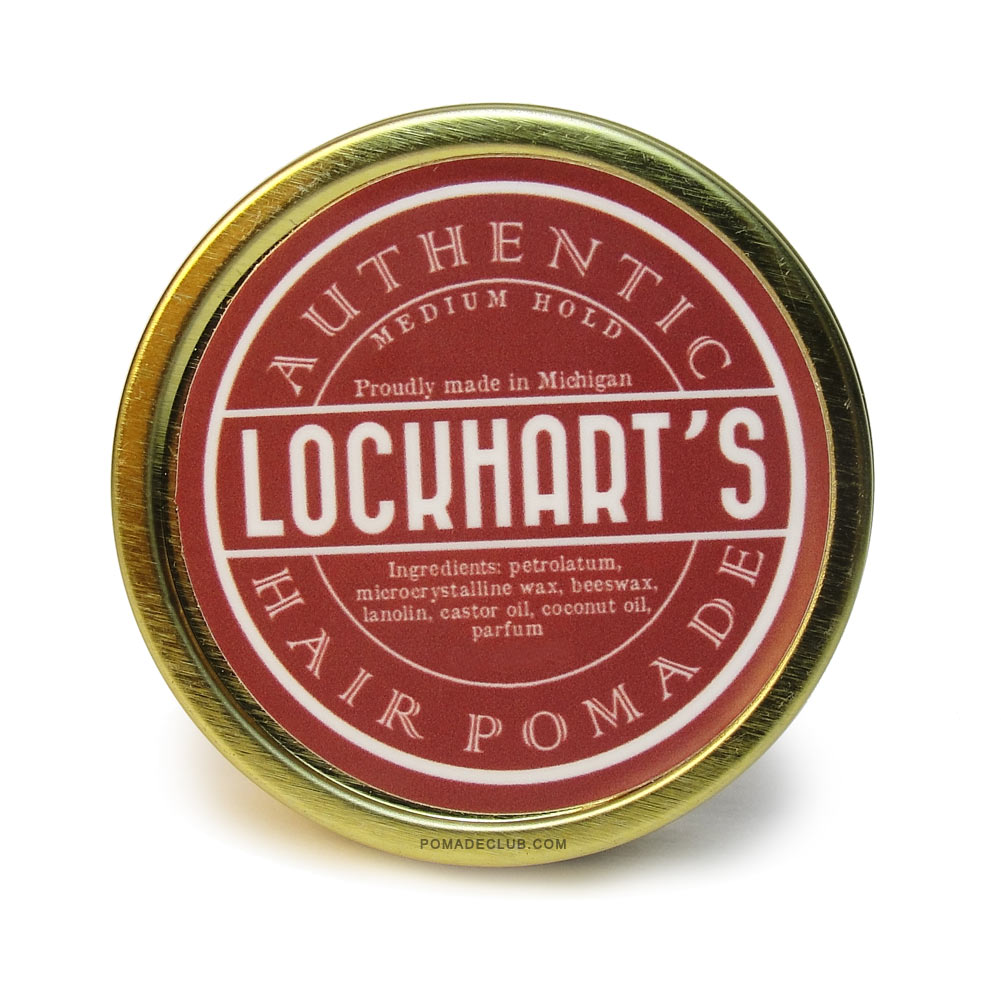 Lockhart's Medium Hold Authentic Hair Pomade 1oz