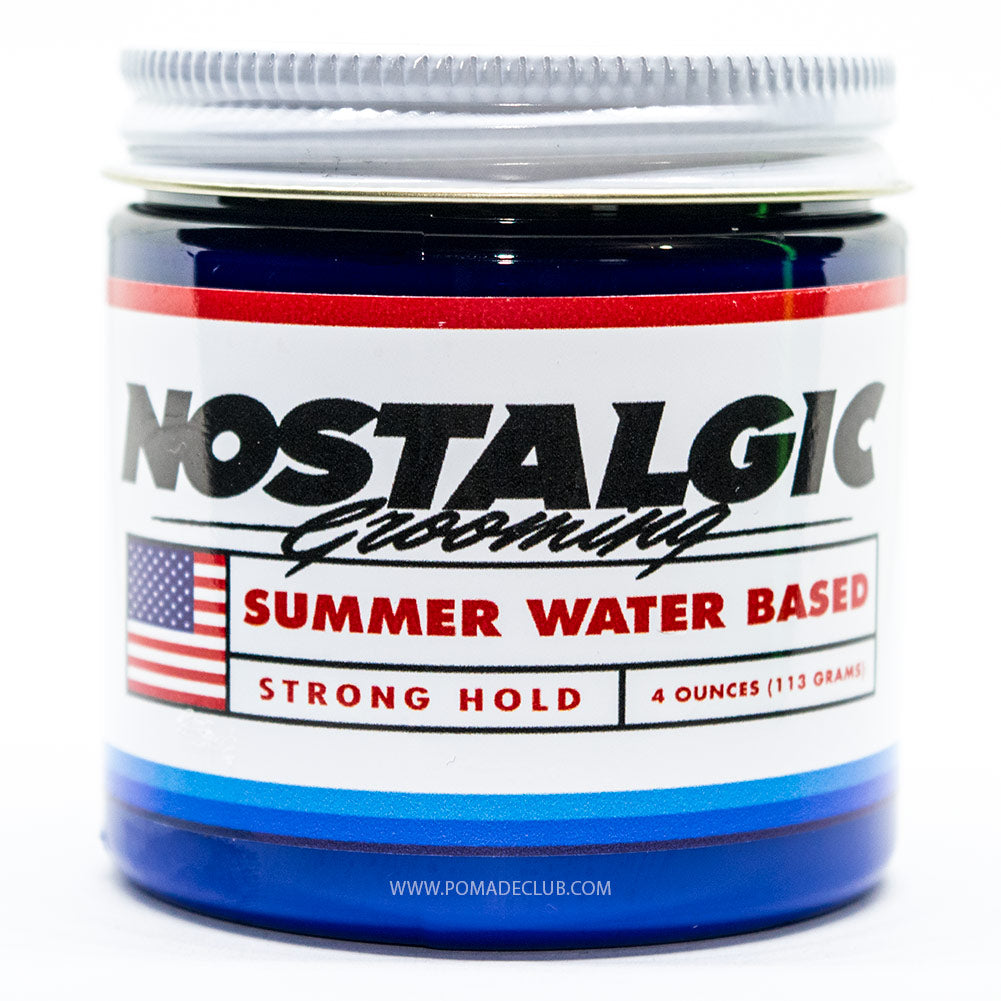 Nostalgic summer pomade water based