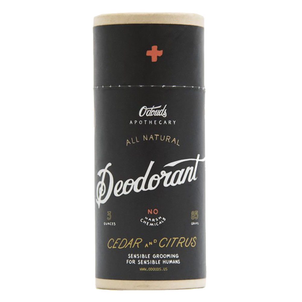 ODouds Apothecary All Natural Deodorant Cedar Citrus 3oz
