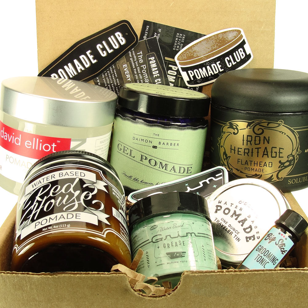 The Pomade Box monthly subscription club April 2016