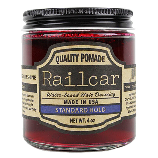 Railcar Finegoods Standard Hold Pomade 4oz pomade club