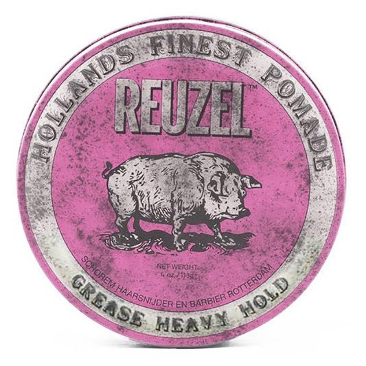 Reuzel Grease Pink Heavy Hold Pomade 