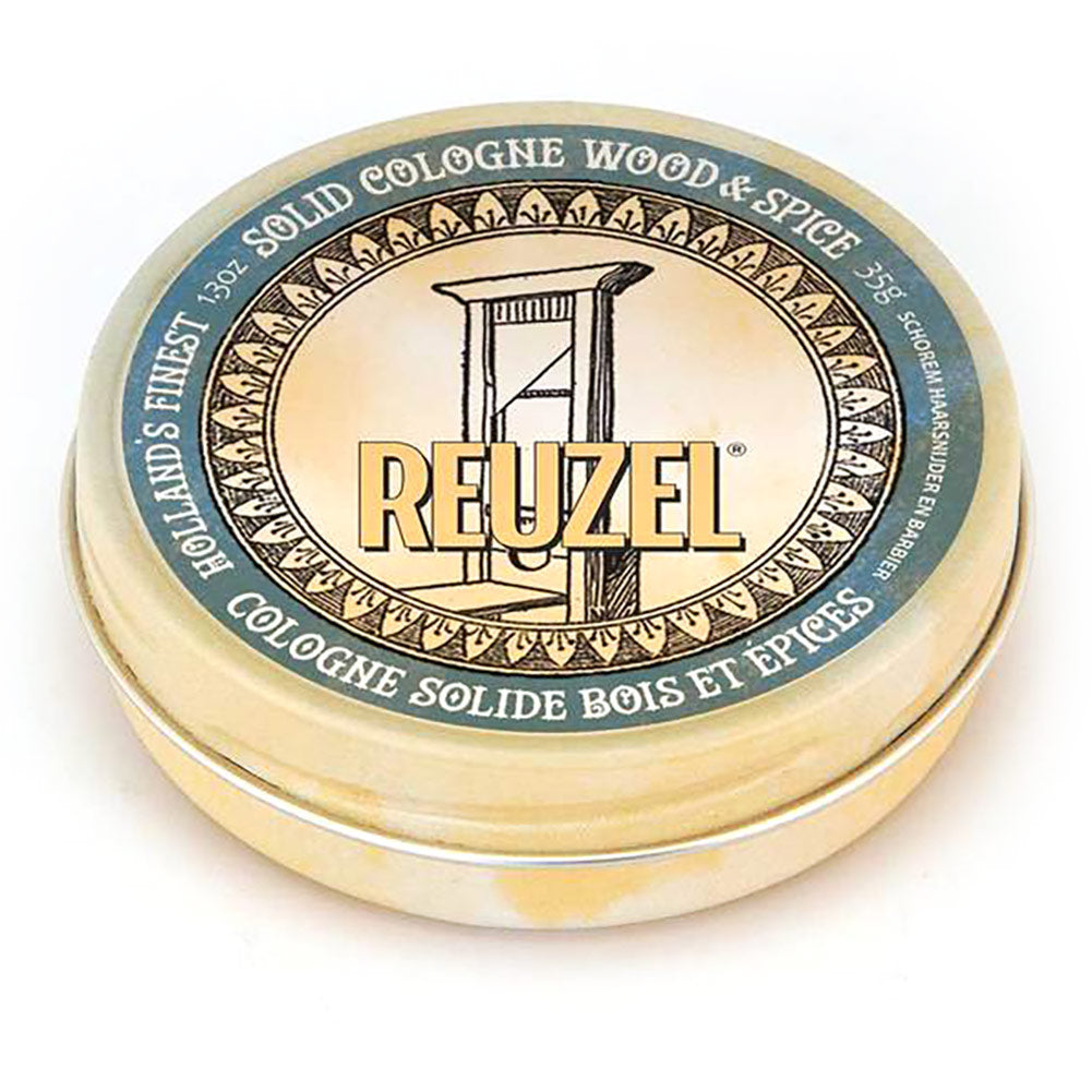 Reuzel Beard Solid Cologne Wood & Spice 1.3oz