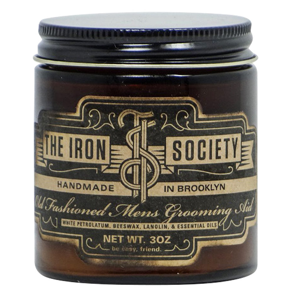 The Iron Society Old Fashioned Grooming Aid Pomade 3oz
