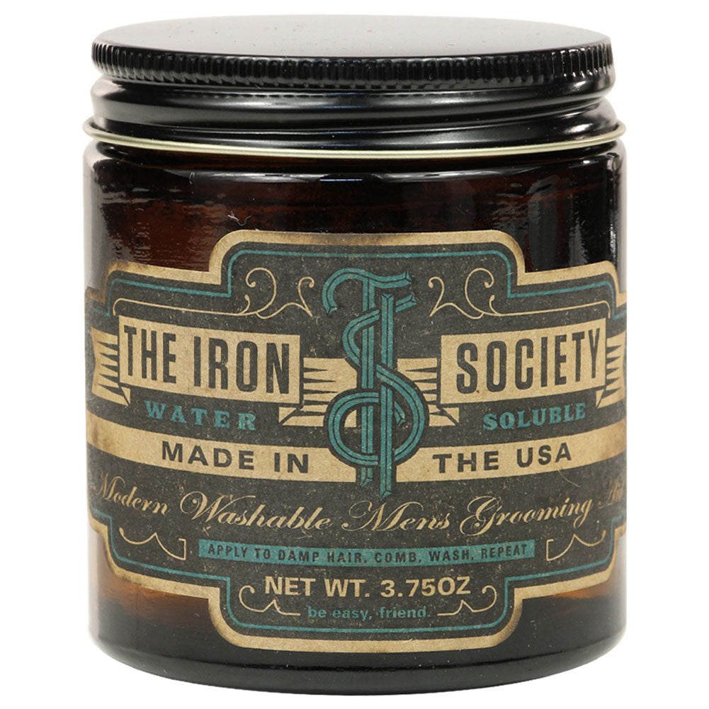 The Iron Society Water Soluble Pomade 4oz